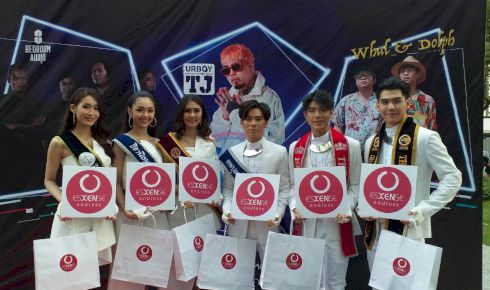 Peageant Contest at The University of the Thai Chamber of Commerce